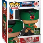 Funko Pop! - Masters of the Universe #951 TRI-KLOPS ECCC 2020 con PROTECTOR BOX - Figure in Vinile 9 cm