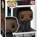 Funko Pop! Television - Altered Carbon #926 TAKESHI KOVACS con PROTECTOR BOX - Figure in Vinile 9cm