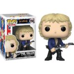 Funko Pop! Rocks - Def Leppard #150 PHIL COLLEN con PROTECTOR BOX Figure 10cm