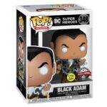 Funko POP! DC Super Heroes #348 BLACK ADAM w/ ENERGY con PROTECTOR BOX Figure in Vinile 9 cm