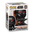 Funko POP! Star Wars Mandalorian #466 DARK TROOPER con PROTECTOR BOX Figure in Vinile 9 cm