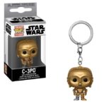FUNKO Pocket POP! Keychain - Star Wars - C-3P0 Droide Portachiavi in Vinile 4cm