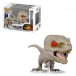 Funko POP! Jurassic World Dominion #1205 Atraciraptor Ghost Figure 9cm