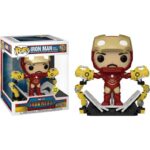 Funko Pop! Deluxe - Marvel Iron Man 2 #905 Iron Man w/ Gantry Special GITD figure 13cm