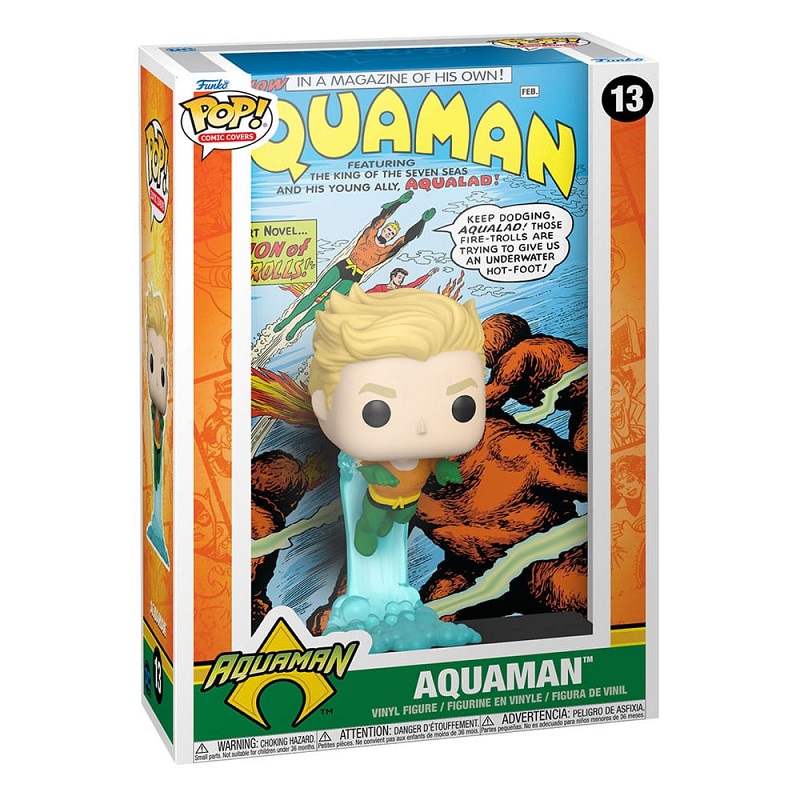FUN03615 -- 000 (23014) Funko Pop! - Aquaman DC Comics comic cover Vinyl Figure 9 cm - immagine 1