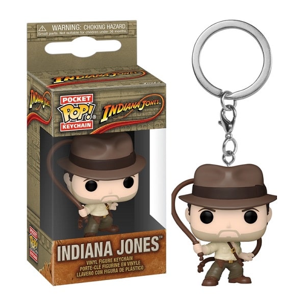 FUN03658 -- 000 (23138) Funko Pocket Pop! Keychain - Indiana Jones portachiavi 4cm - immagine 1