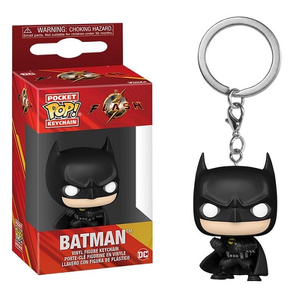 FUN03660 -- 000 (23140) Funko Pocket Pop! Keychain - The Flash Movie Batman portachiavi 4cm - immagine 1