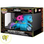 Funko Pop! Rides - Avengers Endgame #86 Varkyrie's Flight Special Black Light figure 15cm