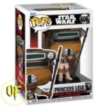 Funko Pop! - Star Wars Return Jedi #606 Princess Leia Bounty Hunter figure 9cm