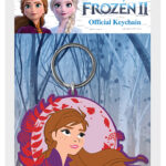 DISNEY FROZEN 2 - ANNA - Portachiavi in Gomma 5 cm - Rubber Keychain