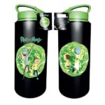 RICK E MORTY - PORTAL - Borraccia in Alluminio con Beccuccio 700ml CDM