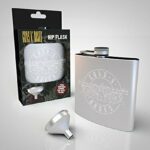 GUNS N' ROSES - Fiaschetta in Metallo 170ml con Tappo a Vite e Imbuto - Hip Flask