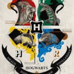 HARRY POTTER - ANIMAL CREST Stemmi Casate - Maxi Poster #321 - 61x91 cm su carta da 150gr