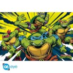 TMNT Ninja Turtles in Action - Maxi Poster #440 - 91x61cm orizzontale