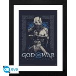 God of War Kratos & Atreus - poster stampa con cornice 35x45cm GB Eye