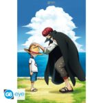 One Piece - Shanks e Luffy - Maxi Poster #452 - 91x61cm