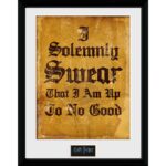 Harry Potter - Giuro Solennemente - poster stampa con cornice 35x45cm GB Eye