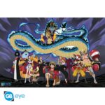 ONE PIECE - Poster Maxi 91.5 1 FSC Mix - The crew versus Kaido*