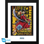 ONE PIECE - Framed print "Luffy in Wano Artwork" (30 0)