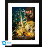 ATTACK ON TITAN - Framed print "S4 key art 3" (30 0)