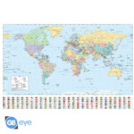 HARPER COLLINS - Poster Maxi 91.5 1 FSC MIX - World Map 21