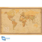 HARPER COLLINS - Poster Maxi 91.5 1 - Antique World Map 21