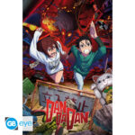 DAN DA DAN - Poster Maxi 91.5 1 FSC MIX - Key art Momo & Okarun