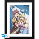 FAIRY TAIL - Framed print "Natsu & Lucy" (30 0)