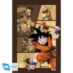 DRAGON BALL - Poster Maxi 91.5 1 FSC MIX - Goku Retro