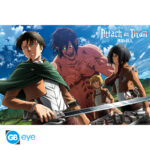 ATTACK ON TITAN - Poster Maxi 91.5 1 FSC MIX - Ready to fight!
