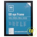 Cornice Nera MDF per stampe 40x50 cm GB Eye