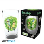 Rick e Morty Portal - bicchiere in vetro 400 ml GB Eye