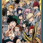 MY HERO ACADEMIA - SCHOOL COMPILATION - Mini Poster 40x50 cm su carta da 150gr Anime Manga