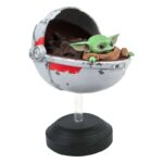 STAR WARS MANDALORIAN - THE CHILD BABY YODA con PRAM Statua 14cm Scala 1:6 - Gentle Giant