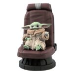 Star Wars Mandalorian - Grogu on Chair Statua 30cm - Gentle Giant