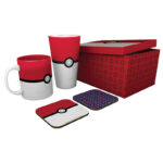 POKEMON - Pck Glass XXL + Mug + 2 Coasters "Pokéball" *