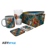 HARRY POTTER-Pck Glass XXL+Mug+2 Coasters"Stand Together"*