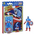 Marvel Legends Retro Collection CAPTAIN AMERICA Action Figure 10cm Articolato Replica Kenner - Hasbro
