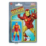 Marvel Legends Retro Collection IRON MAN Action Figure 10cm Articolato Replica Kenner - Hasbro