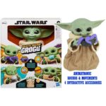 Star Wars Mandalorian - Grogu Il Bambino Animatronic Figure 23cm Elettronico Interattivo - Hasbro