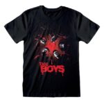 THE BOYS GROUP SHOT T-Shirt Cotone Nero Unisex Maglietta Manica Corta