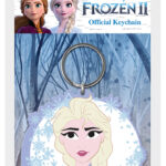 DISNEY FROZEN 2 - ELSA - Portachiavi in Gomma 5 cm - Rubber Keychain