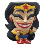 DC COMICS - WONDER WOMAN Teekeez Serie 1 -  Statua in Vinile Posa Fissa 8 cm - Cryptozoic
