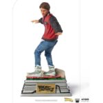 Ritorno al Futuro Parte II - Marty McFly su Hoverboard statua Art Scale 22cm - Iron Studios Back to the Future