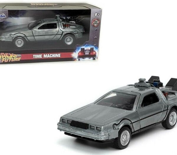 RITORNO AL FUTURO - DELOREAN 1/32 Die Cast Modellino in Metallo 13cm Back to the Future - JADA TOYS