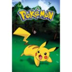 POKEMON - PIKACHU CATCH - Maxi Poster #257 - 61x91 cm su carta da 150gr