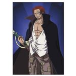 One Piece - Shanks Biglietto Auguri per Compleanno con Busta