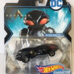 Hot Wheels - DC Comics AQUAMAN BLACK MANTA Auto Modellino Character Cars Metallo 7cm MATTEL