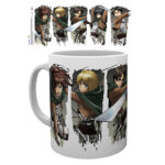ATTACK ON TITAN - Mug - 320 ml - Character Montage - subli - box