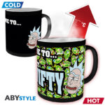 RICK AND MORTY - Mug heat change - 320ml - Get Schwifty - box  * DT